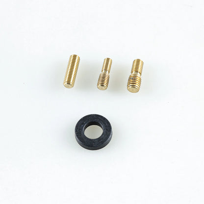 Antenna, Black Union Jack, Chrome Screw On for Mini Cooper (2001-2017)