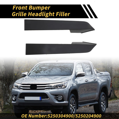 Front Bumper Grille Headlight Filler for Toyota Tacoma (2012-2015)