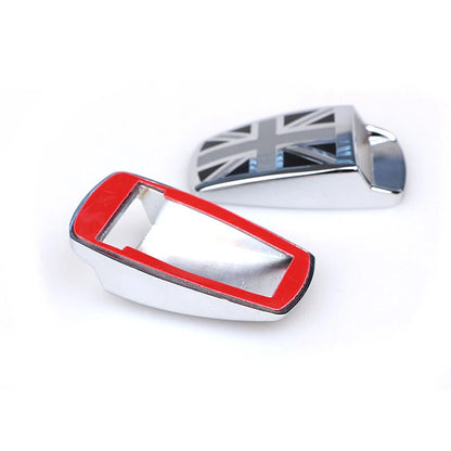 Union Jack Windshield Water Spray Nozzle Cover for Mini Cooper R55 R56 R60 F54