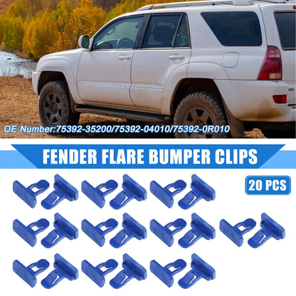 20 x Fender Flare Bumper Clip for Toyota Avalon 2013–2021