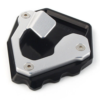 Side Stand Foot Enlarger Kickstand Plate for Honda CRF1000L Africa 2016-2017 Black