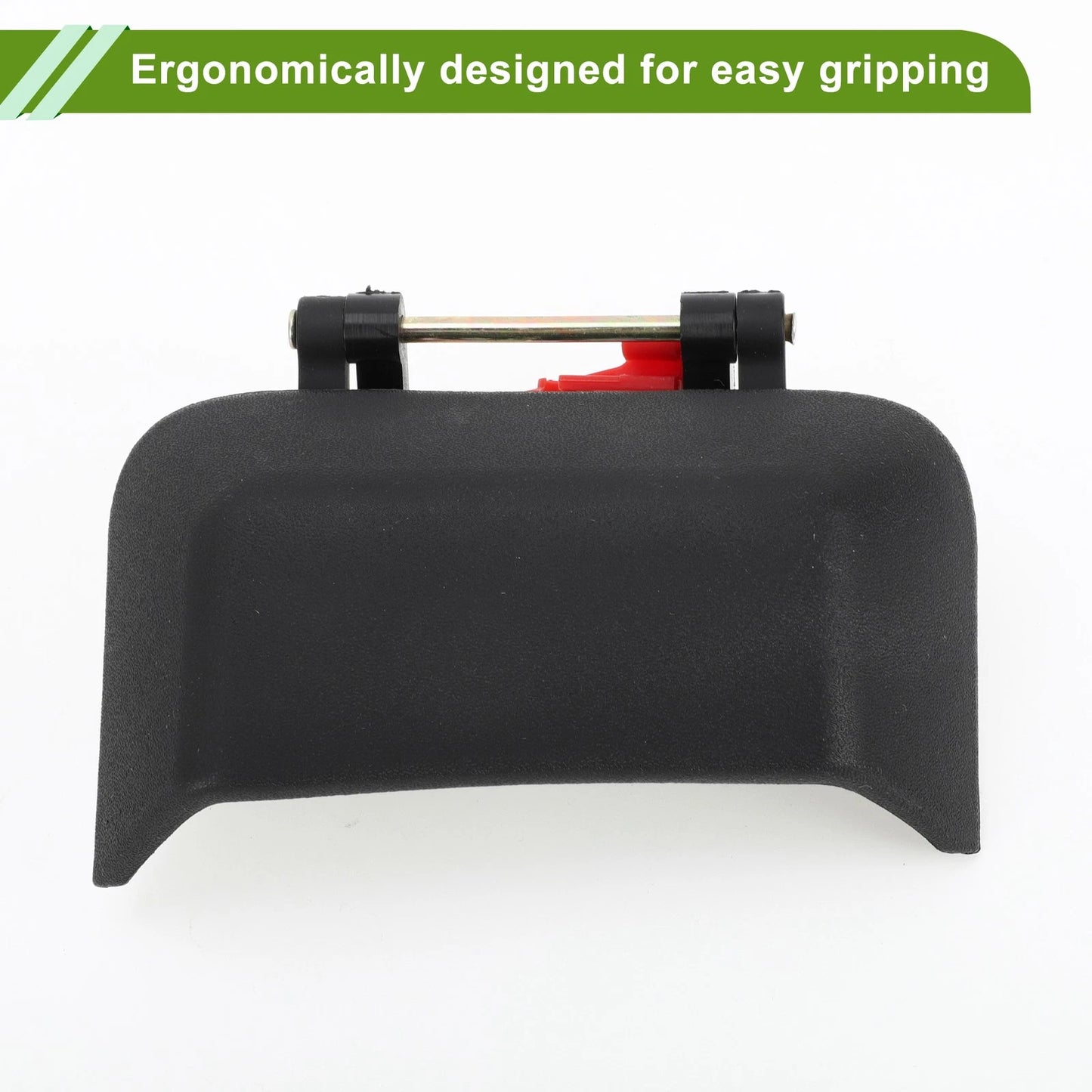 Black Left ABS Exterior Door Handle for Jeep Compass (2007-2017)
