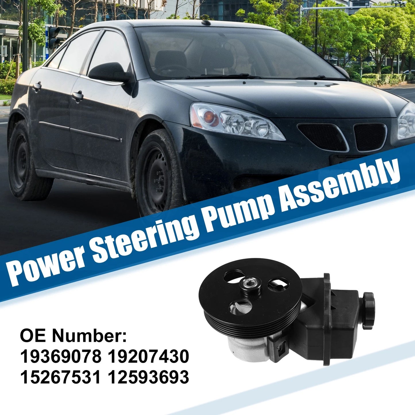 Power Steering Pump with Pulley for Chevrolet Impala (2006-2011)