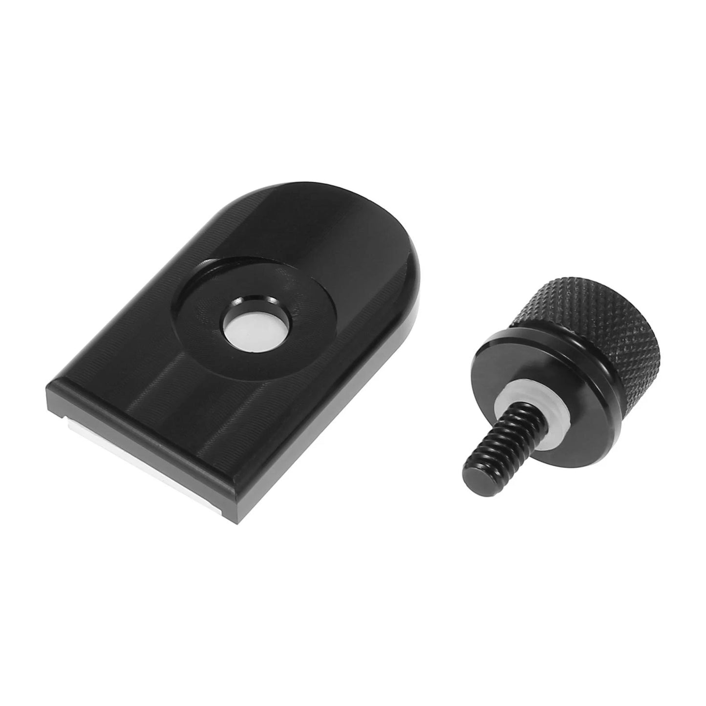 Seat Bolt Tab Screw Mount Knob Cover Kit for Harley Davidson Road King Softail