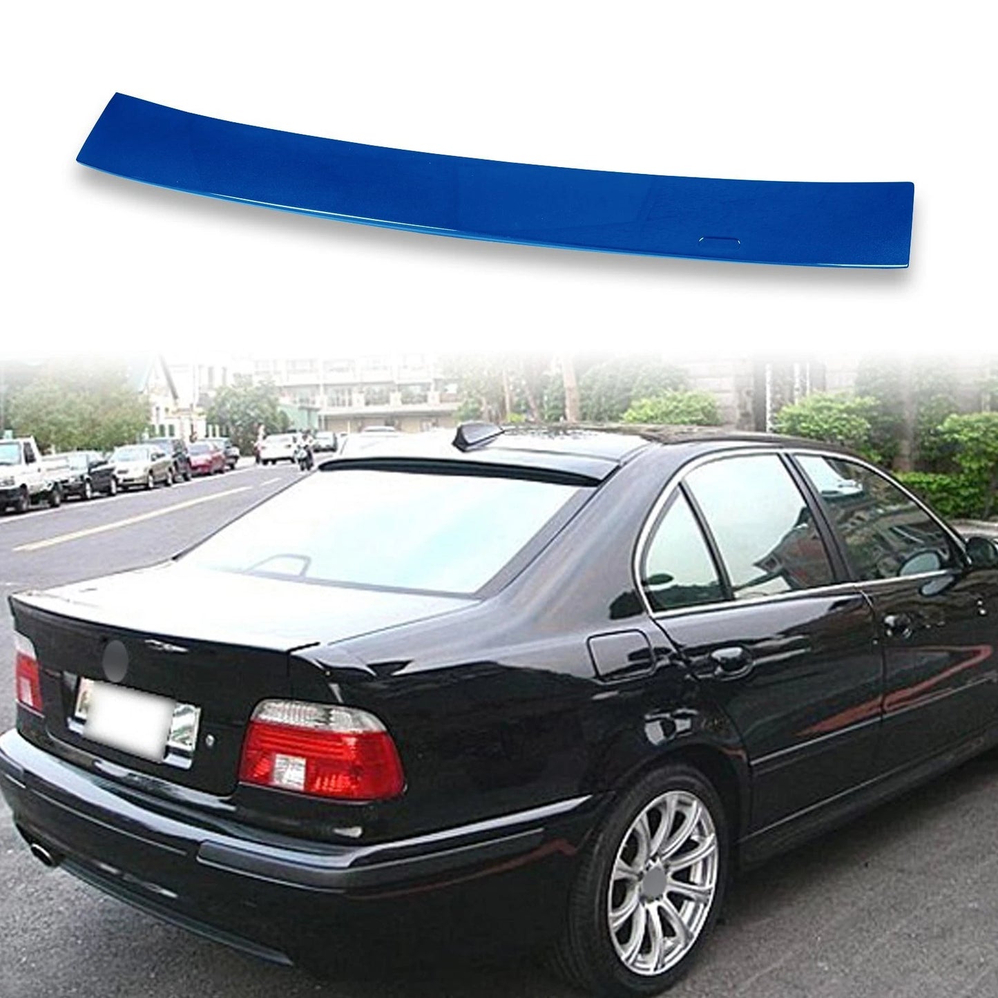 ABS Roof Spoiler for BMW 5 Series E39 (1996-2003) Topaz Blue
