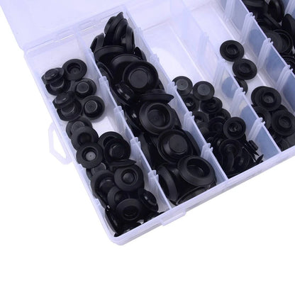 141 Pcs Flush Mount Hole Plug Assortment for Auto Body Fasteners