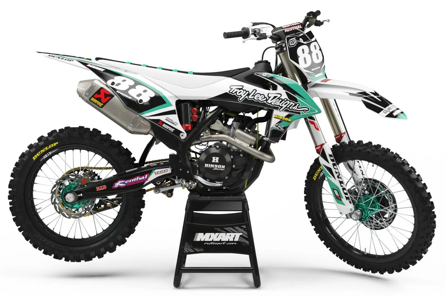 Premium Custom Graphics Kit Stickers for KTM EXC (2012-2013)