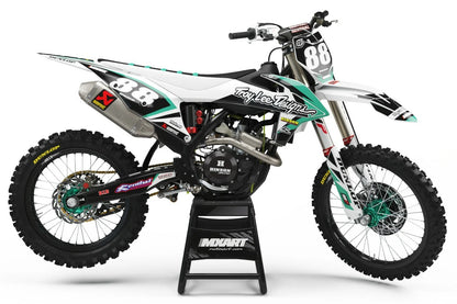 Premium Custom Graphics Kit Stickers for KTM EXC (2012-2013)