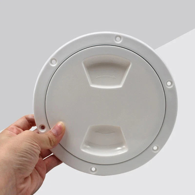 Plastic Marine Boat 5" Round Access Hatch Deck Cover for OMC/BRP/Mercury
