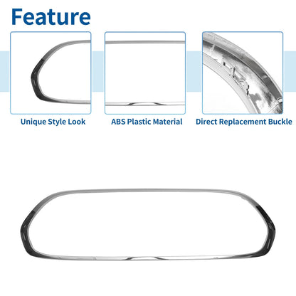 Front Lower Grille Trim for MINI F55 (2014-2021) Chrome Silver Tone