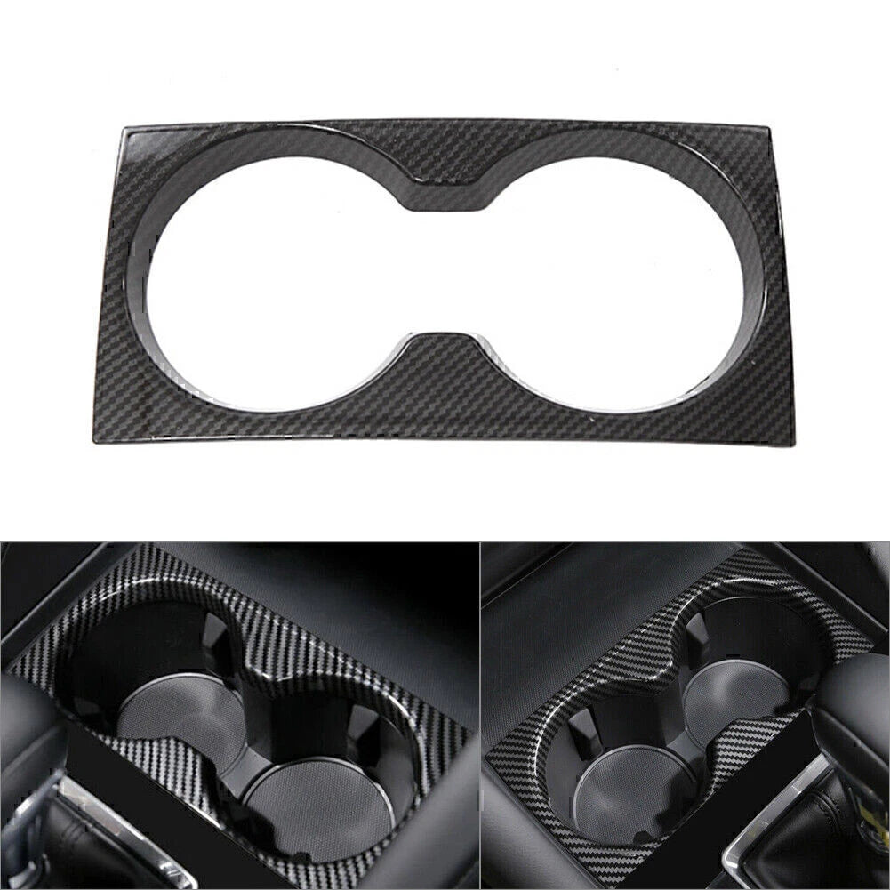 Carbon Fiber Cup Cover Trim for Mazda 3 Axela (2020-2021)