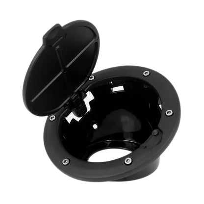 Gas Cap Fuel Tank Filler Door Cover for Jeep Wrangler JK 2007-2017