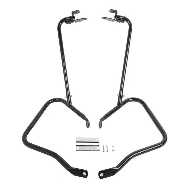 Saddlebag Bracket Crash Bars for Harley Touring FLHR FLHX FLTR (2014-2024)