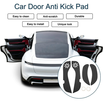 Car Door Anti Kick Pad Sticker Protector for Toyota Corolla (2007-2013) 1 Set