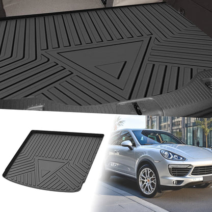 Flat Face Cargo Liner Rear Trunk Mat for Porsche Cayenne (2011-2017)