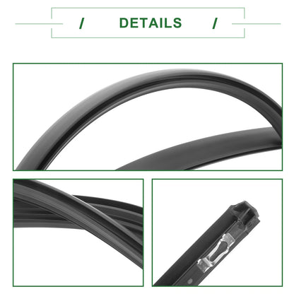 Right Roof Sealing Strip for Honda Civic 2016-2021 (1 x Trim)