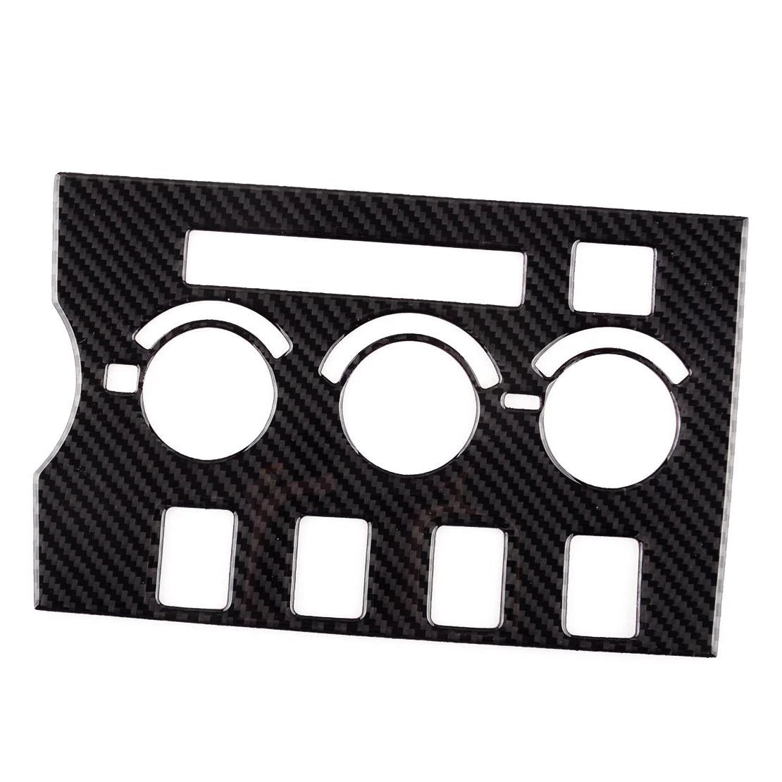 1x Carbon Fiber Climate Console Trim for Toyota Tundra (2007-2013)