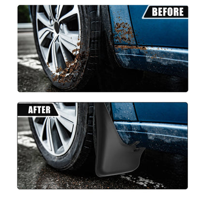 Mud Flaps for Toyota Corolla Splash Guards Black 1 Set (Fits Various Years)