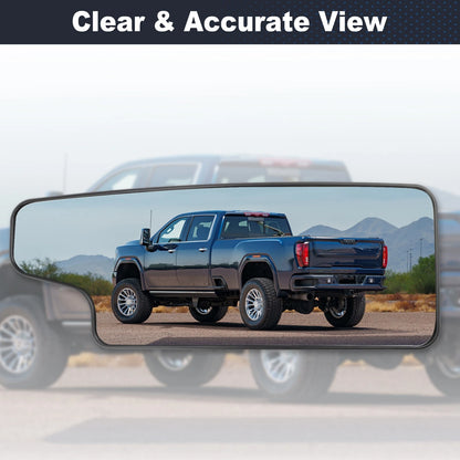 Right Lower Mirror Glass for Chevy Silverado & GMC Sierra 1500 2500HD 3500HD