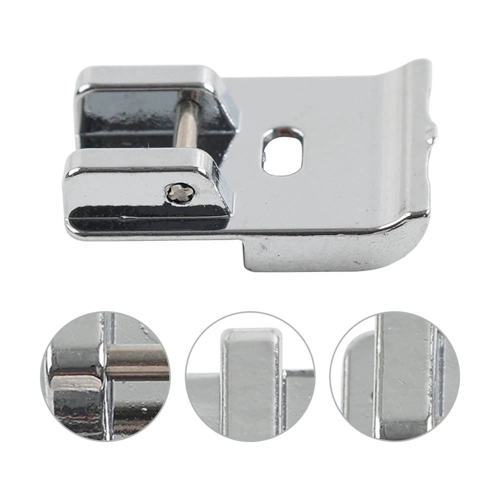 Universal Metal Double Welting Piping Cording Foot for Singer, Brother, Janome
