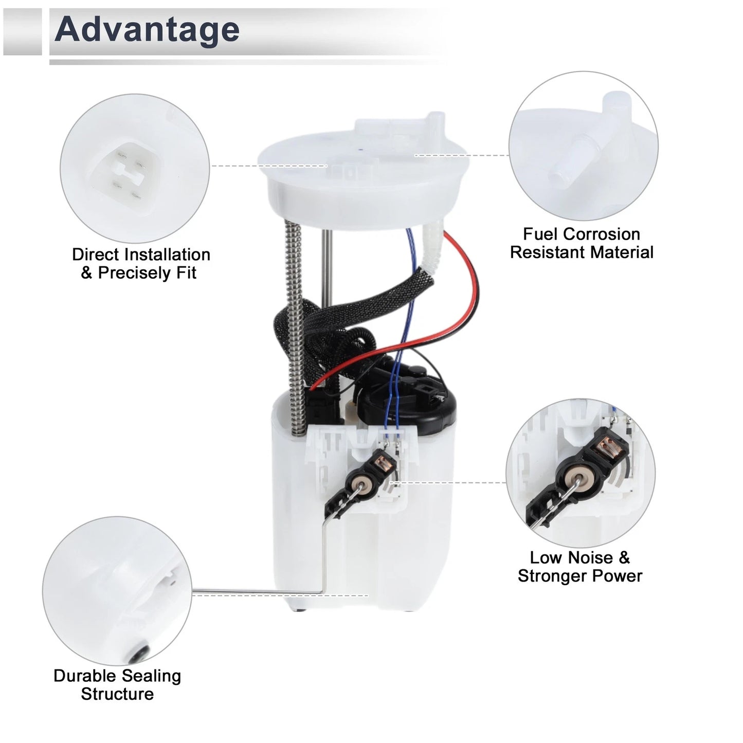 Fuel Pump Assembly for Honda Accord V6 3.0L (2003-2007)