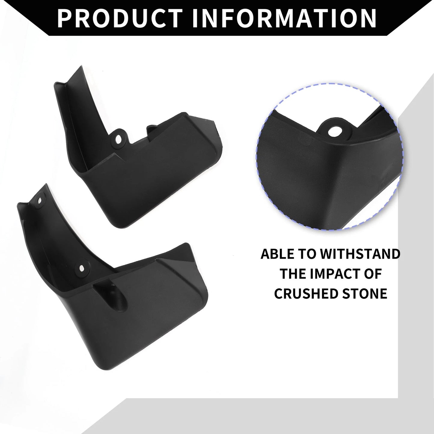 Mud Flap Splash Guards for Mitsubishi Eclipse Cross (2018-2023)