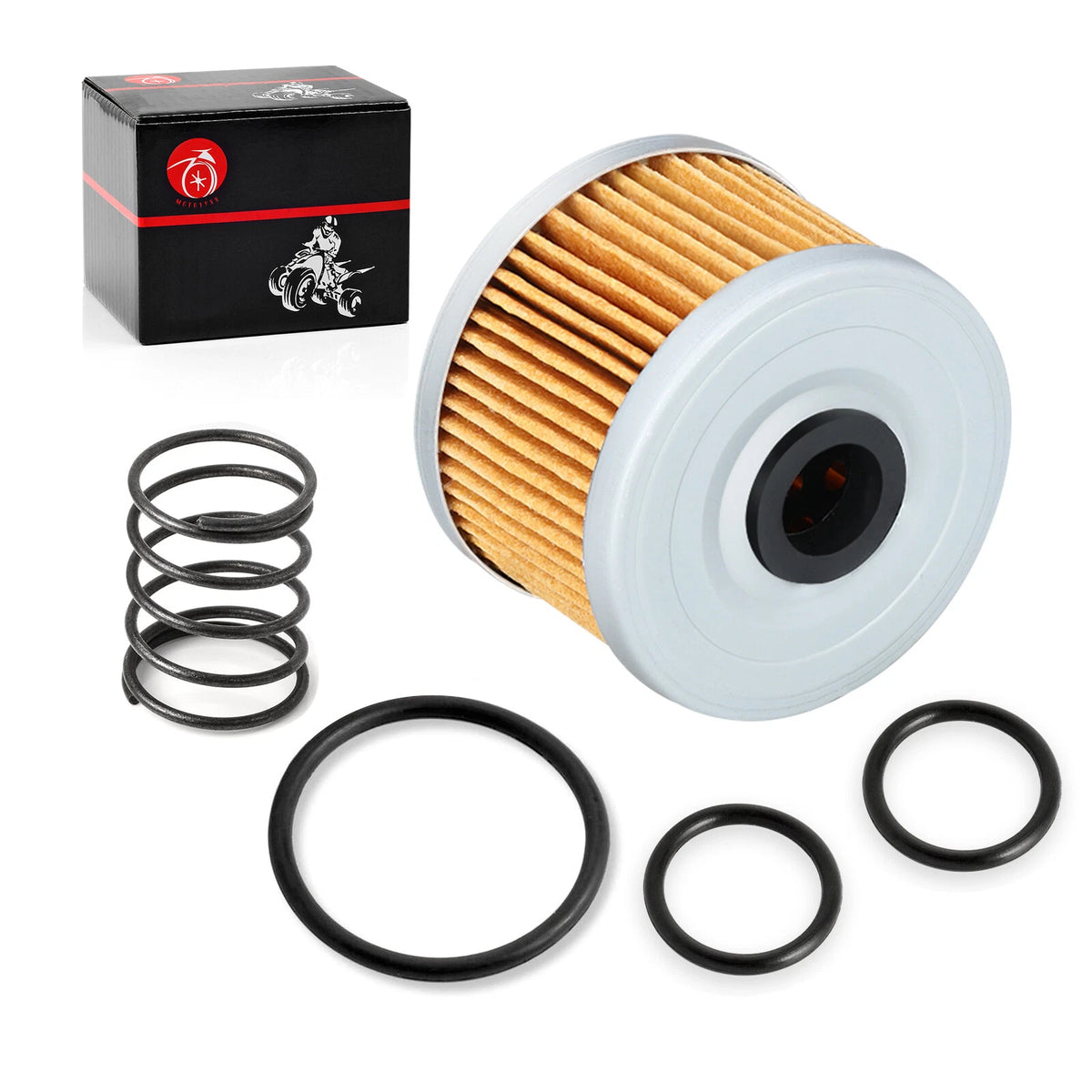 2 x Oil Filter & Spring for Honda FourTrax 300 TRX300 (1998–2000)