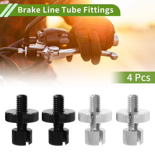 4 x M8 Motorcycle Bike Clutch Brake Cable Adjuster Screw for Make Model