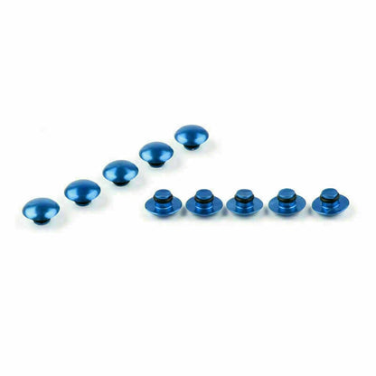 10 x M6 Blue Protective Caps for Motorcycle F2