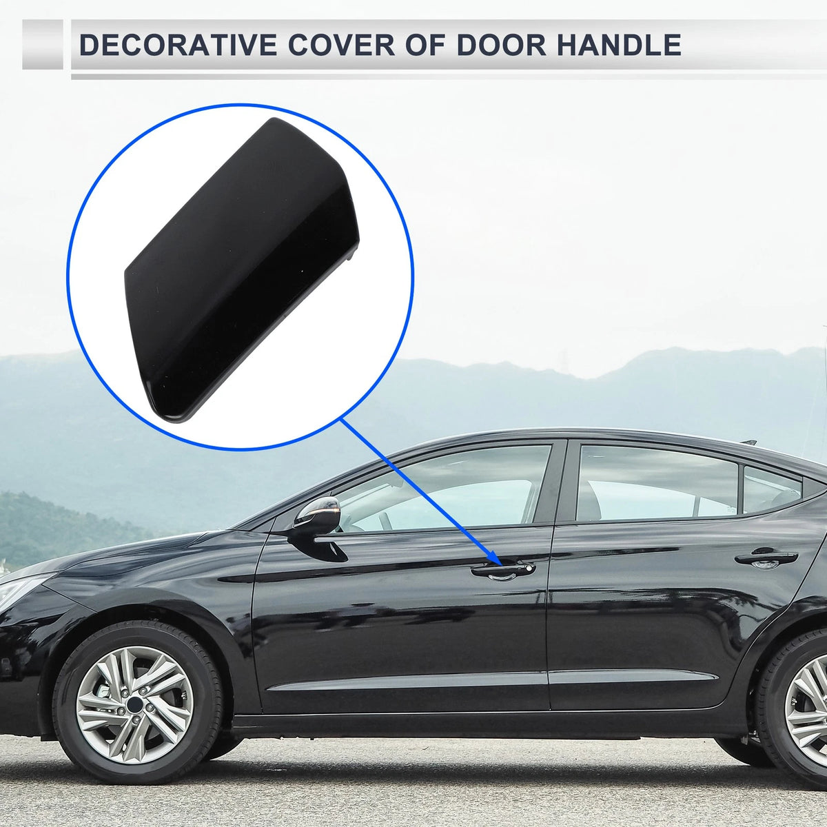 Front Left Door Knob Cover for BMW 7-Series G11 G12 (2017-2022)