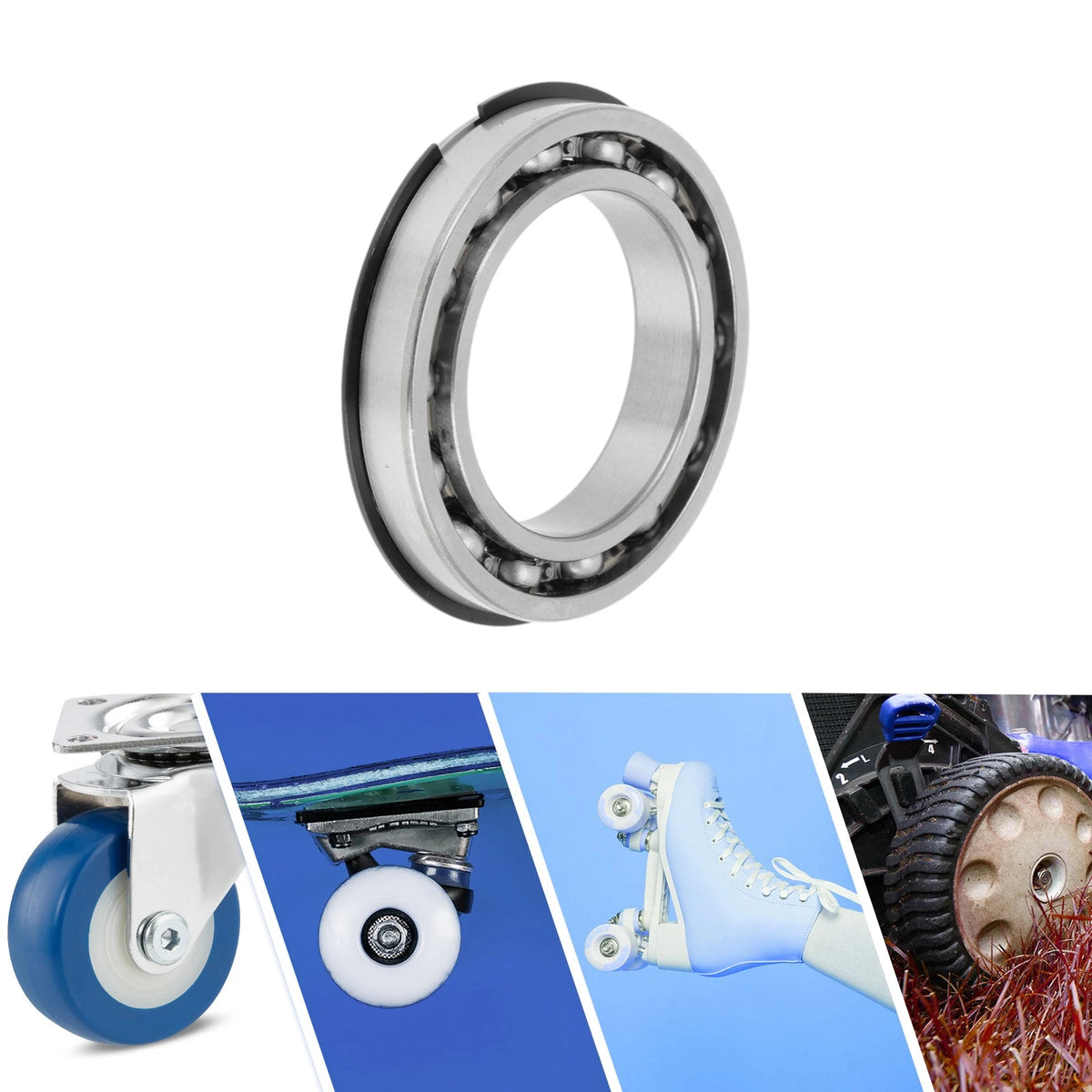 Deep Groove Ball Bearing 45x68x12mm for Scooter Skateboard Wheel