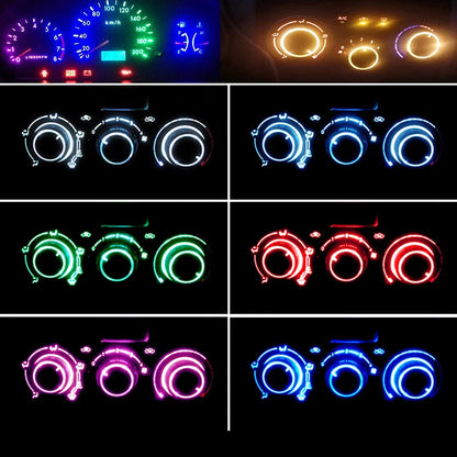 10 x T3 Neo Wedge LED Bulbs for Car Instrument Cluster Panel - Universal Fit