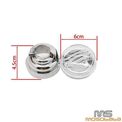 4 Pcs Turn Signal Light Lens Covers for Suzuki Boulevard M50 C50 C90 M109R (2005-2023)