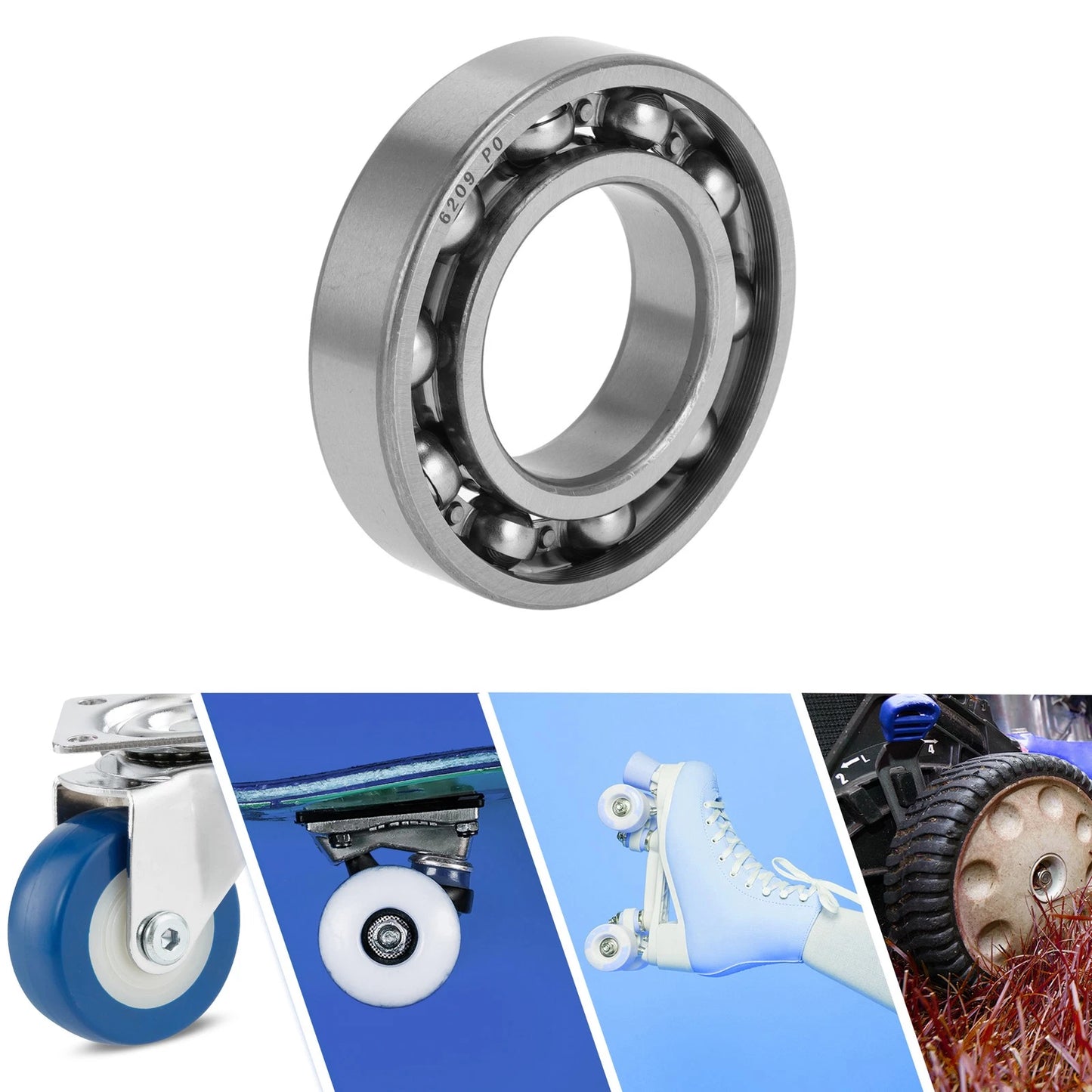 45x85x19mm Deep Groove Ball Bearing for Scooter Skateboard Wheel