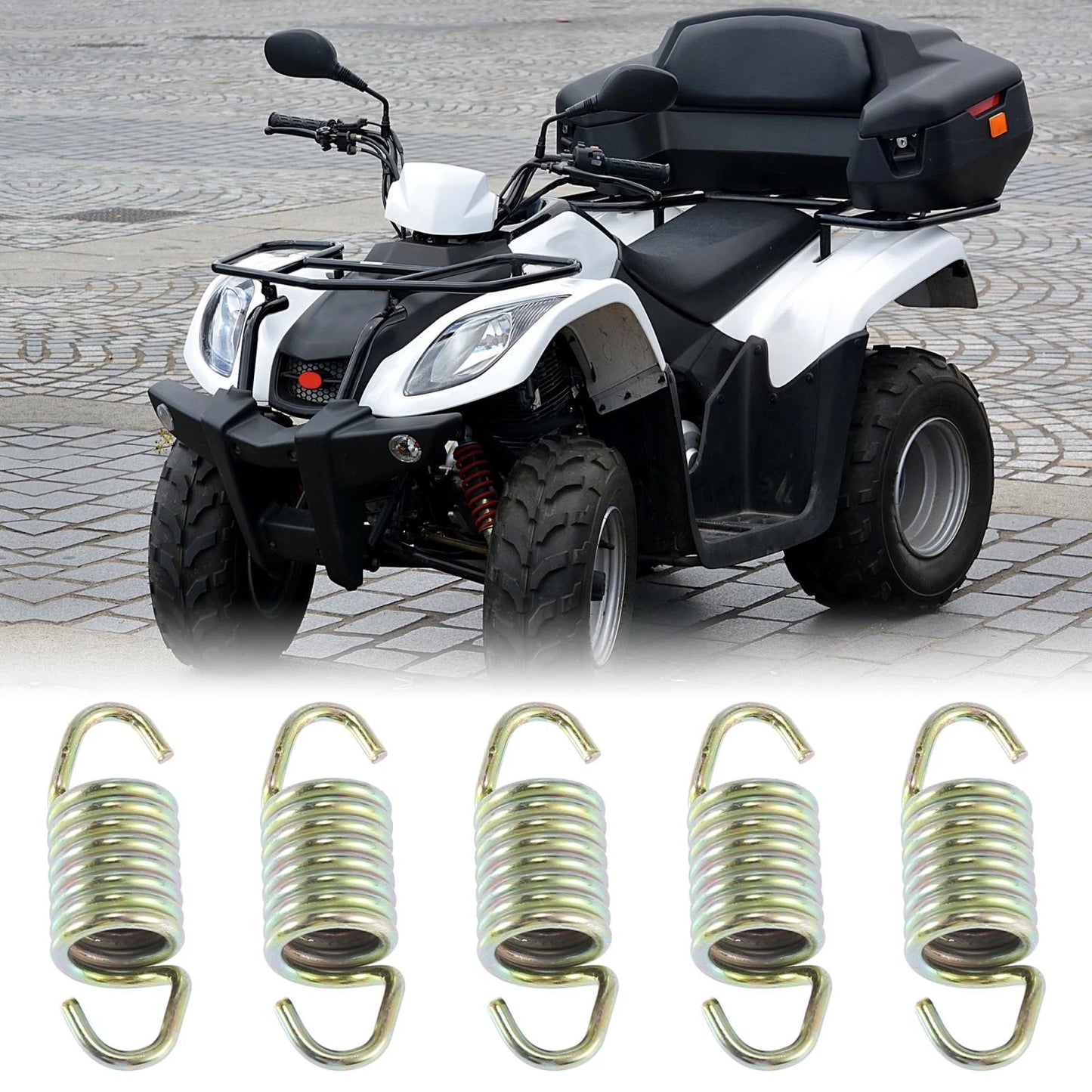 5pcs ATV Motorcycle Exhaust Spring for Polaris Sportsman