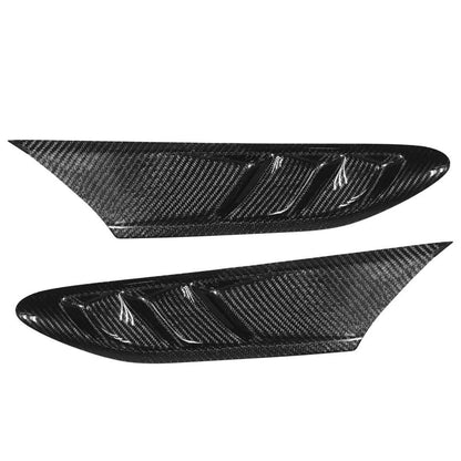 Carbon Fiber Fender Fin Vent Cover Trim for Toyota 86, Scion FR-S (12-19)