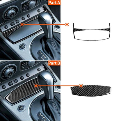 Carbon Fiber Automatic Transmission Gear Shift Knobs Kit For BMW Z4 2001-2008