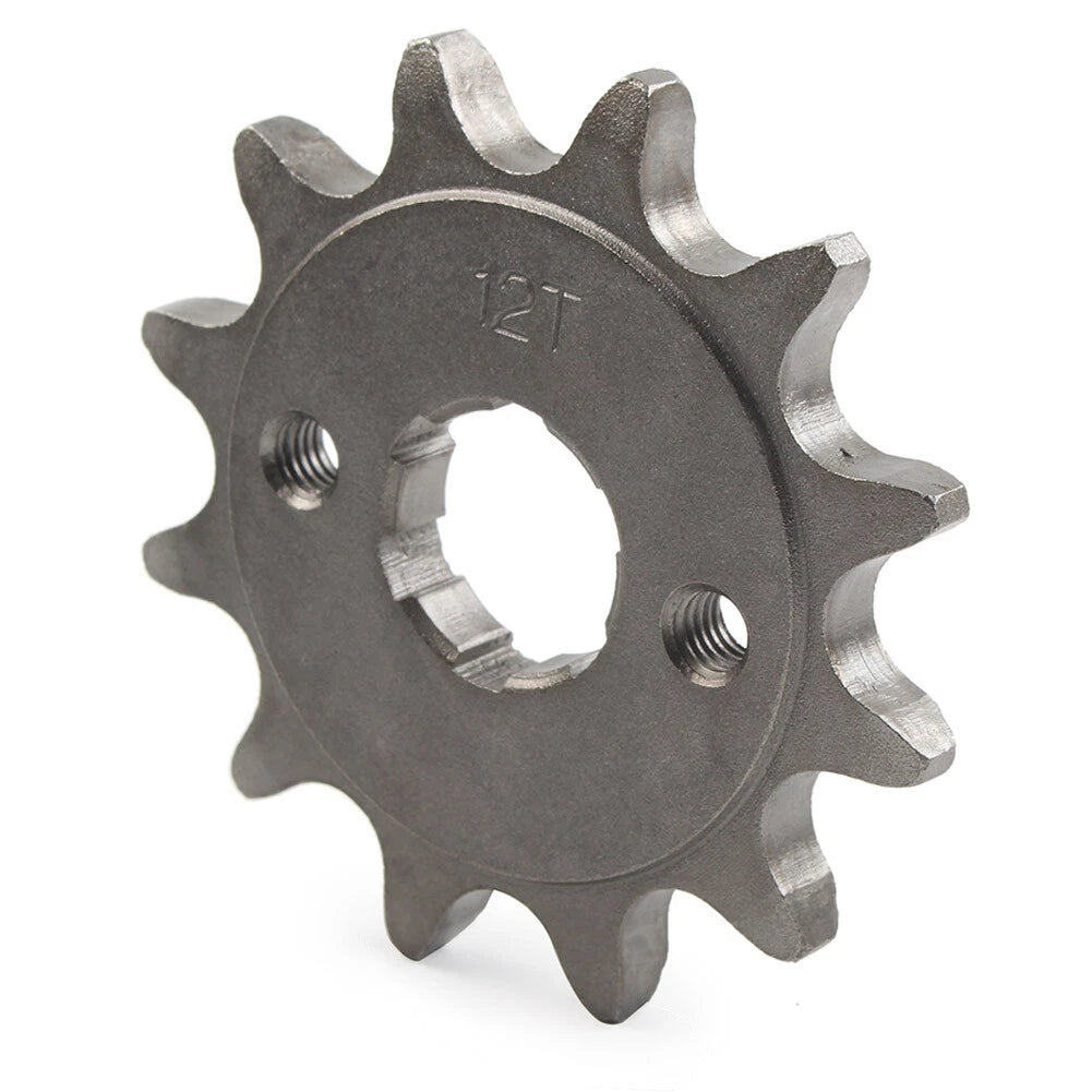 12T Front Sprocket Cog for 125cc-250cc Dirt Pit Bike ATV Go Kart