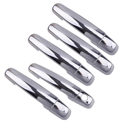 5 x Chrome Side Door Handle Covers for Suzuki Grand Vitara (2006-2013)