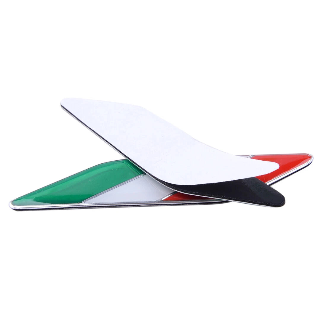 Universal Car Side Fender Italy Flag Emblem Badge Decal