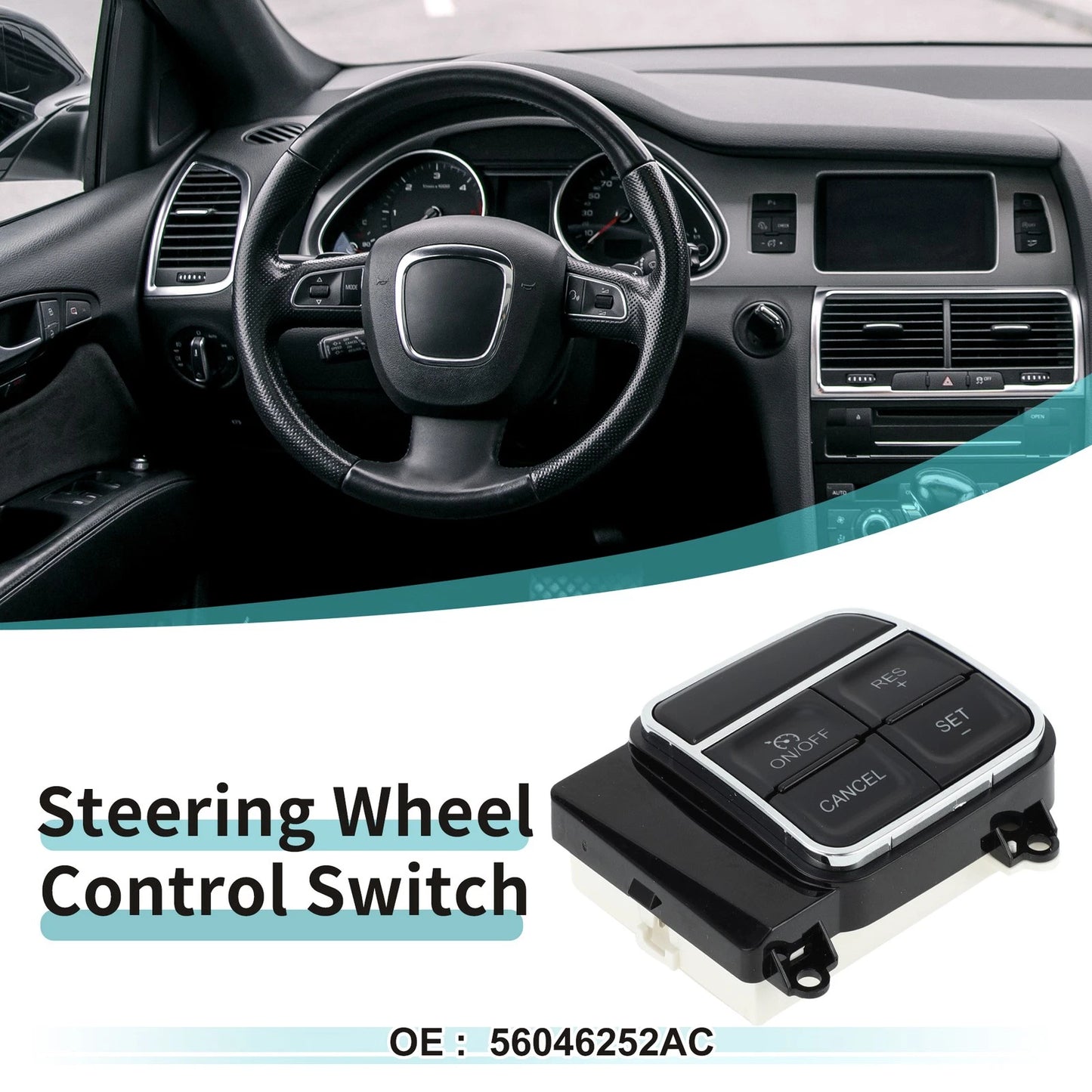 Steering Wheel Cruise Control Switch for Dodge Charger Durango (2006-2019)
