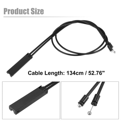 Hood Release Cable for BMW 5 Series GT 2008-2013 (2 x)