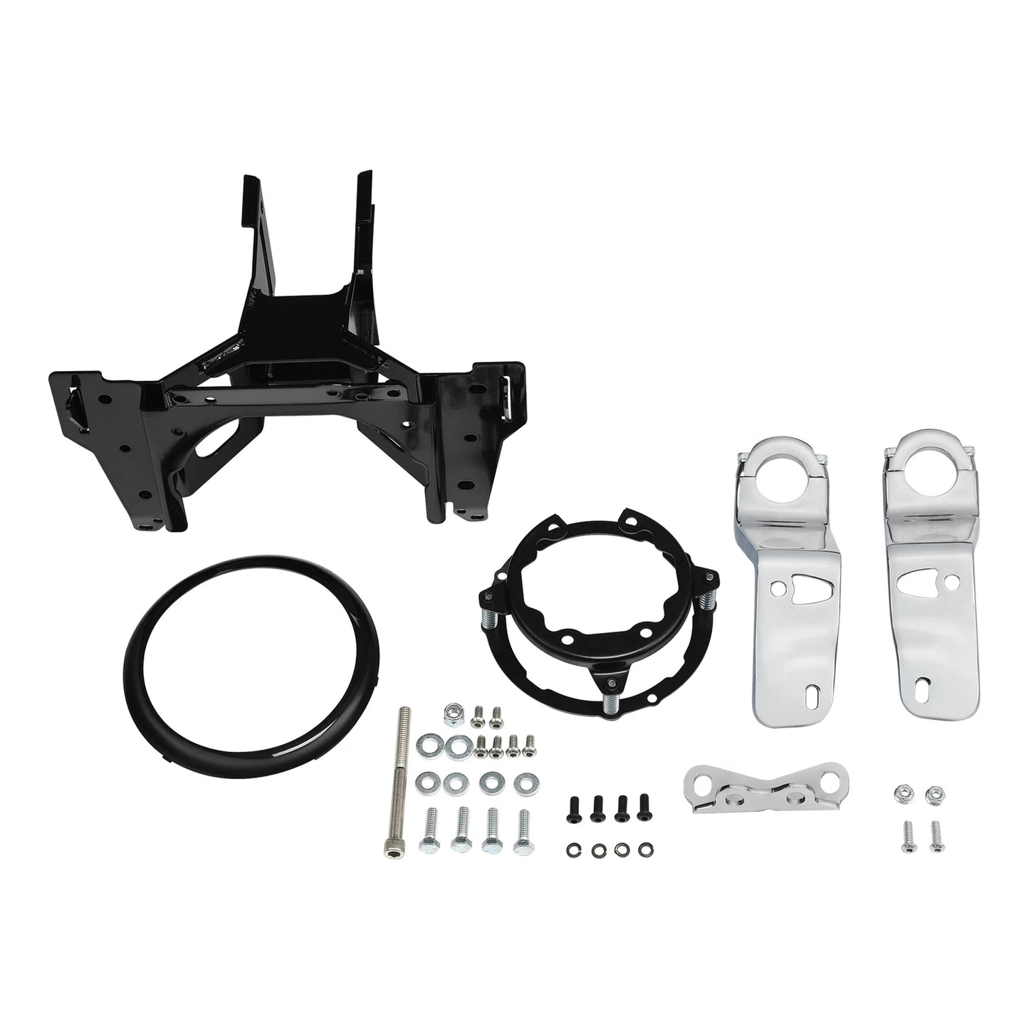 Headlight Fairings Windshield Mount Brackets for Harley Low Rider ST (2022-2025)