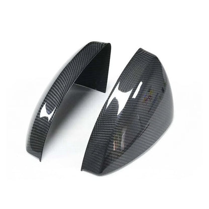 Dry Carbon Fiber Add-on Side Mirror Cover for Audi R8 TT 2016+ w/o Lane Assist