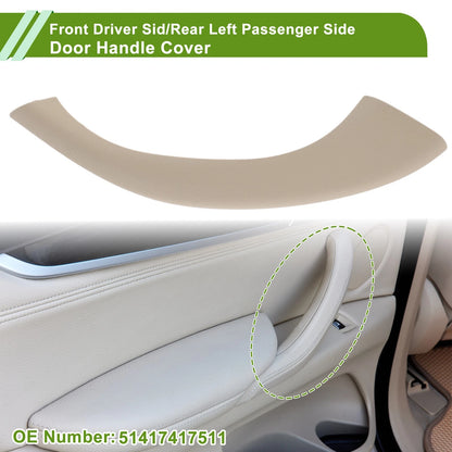 Door Panel Handle Pull Trim Cover for BMW X1 F48 F49 (2015-2020) Beige