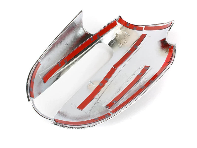 Chrome Door Mirror Covers for Mercedes Benz W168 R170 W208 CLK SLK (1997-2006)