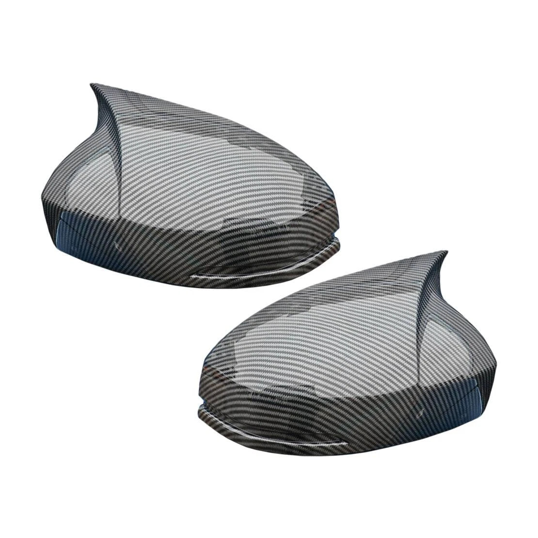 Carbon Fiber Side Mirror Caps for Honda Fit (2014-2020)