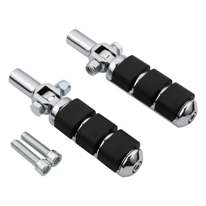 Rear Passenger Footpegs Mounts for Harley Softail Heritage Fatboy (2000-2006)