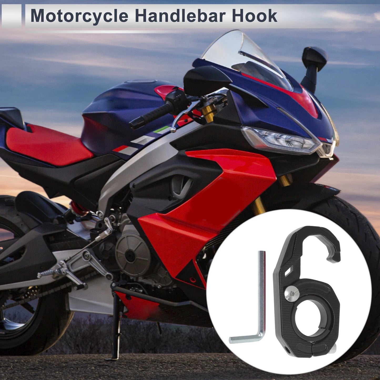 Hook / Hexagonal / Motorcycle Hanging Hook for Scooters