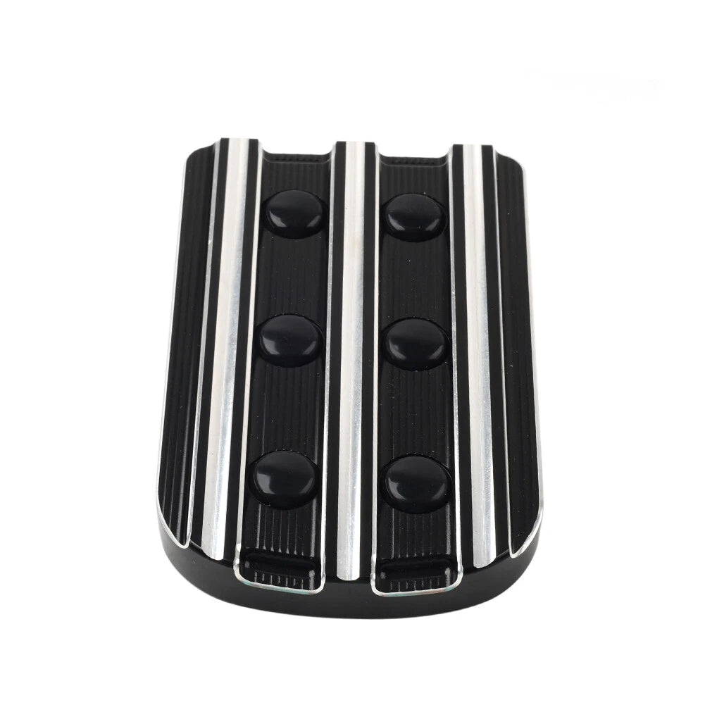 CNC Large Brake Pedal Pad Cover for Harley Touring Street Road Glide Softail (2014-2023)